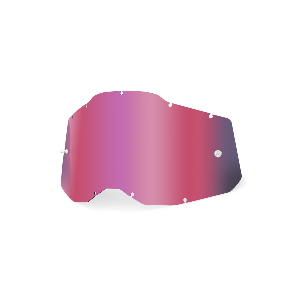 100 Percent RC2/AC2/ST2 Pink Mirror Offroad Eyewear Lens - Durable and High-Performance