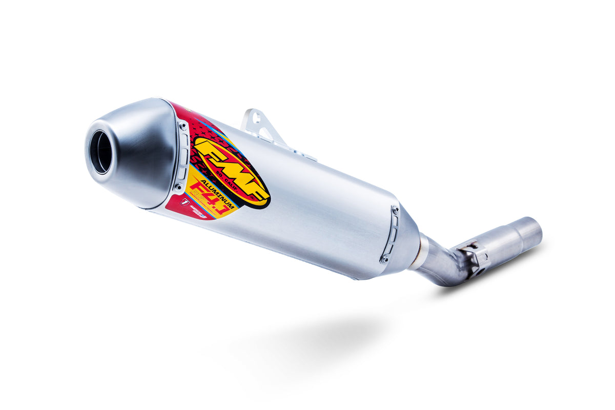 FMF Factory 4.1 Offroad Slip-On Muffler for Kawasaki KLX140 - Enhances Power & Sound
