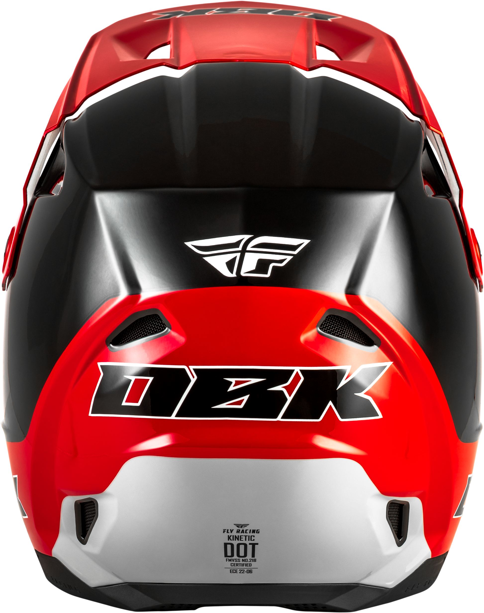 FLY Racing Kinetic DBK Off-Road Helmet Small Black/Red/Grey