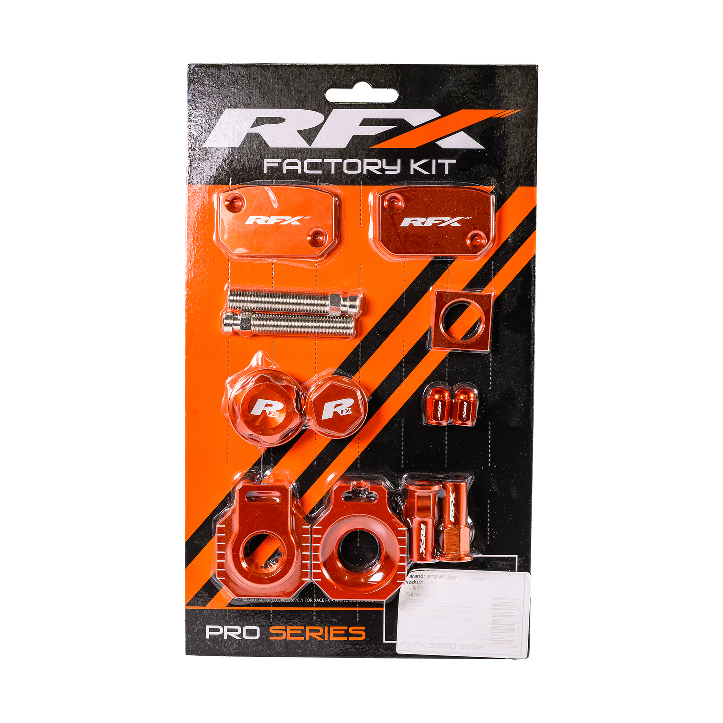 RFX Factory Kit Orange KTM Offroad Replacement Body Parts - Part Number FXFK 51600 99OR