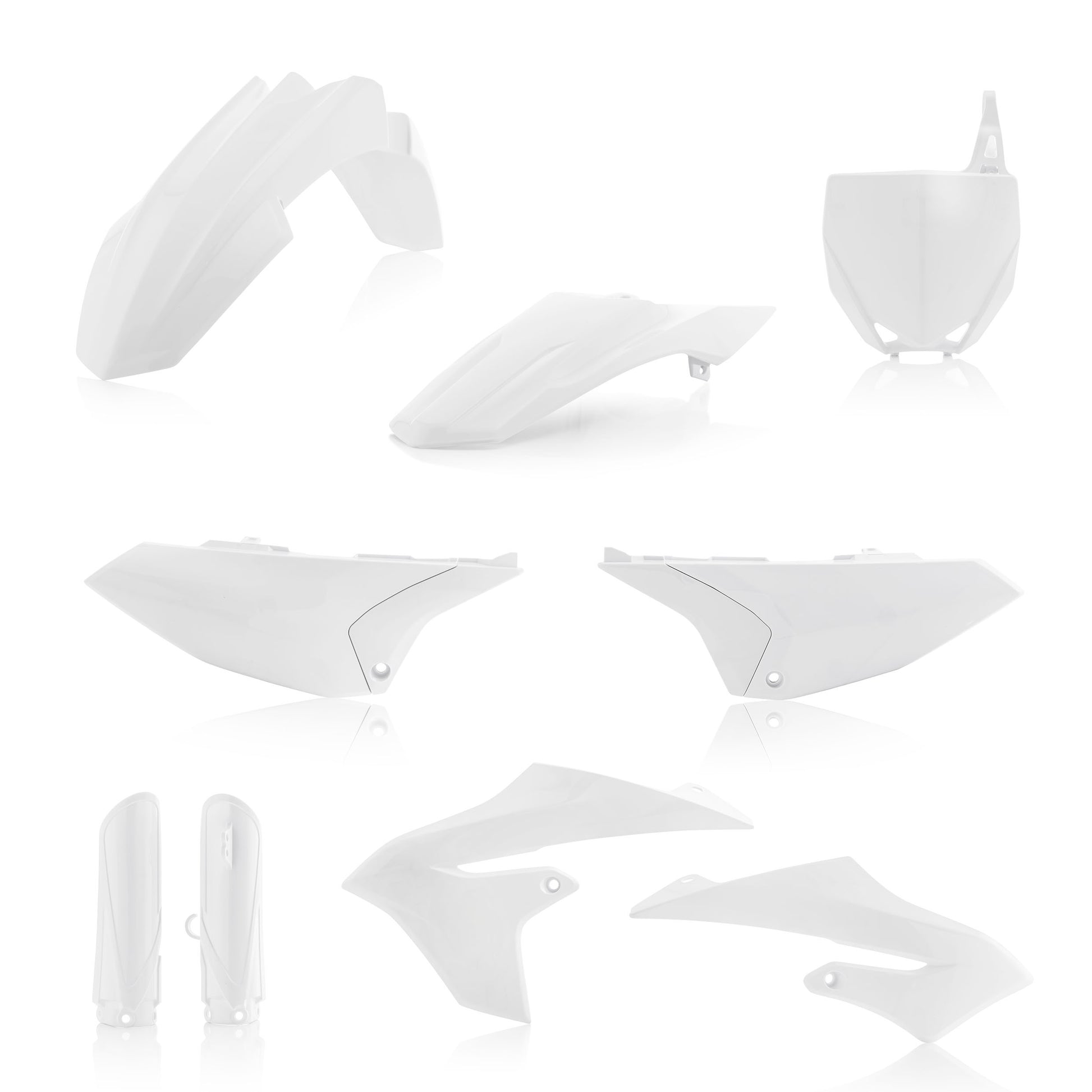 ACERBIS Full Plastic Body Kit for Yamaha YZ65 2019-2024, White