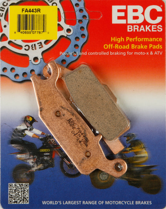 EBC FA443R Brake Pads for Yamaha YFM550FG Grizzly FI 4WD & EPS Models