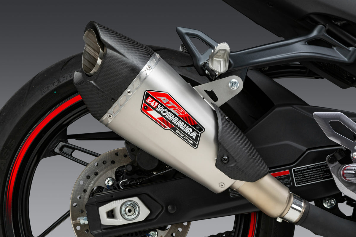 Yoshimura AT2 Slip-On Exhaust for CF-MOTO 450 SS & NK – Street Performance Muffler