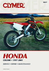 CLYMER Repair Manual for Honda CR250R (1997-2001) - Model CM437