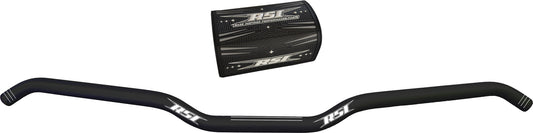 RSI Hustler 7/8" Handlebar with 1 Inch Rise - Black for Snow Vehicles