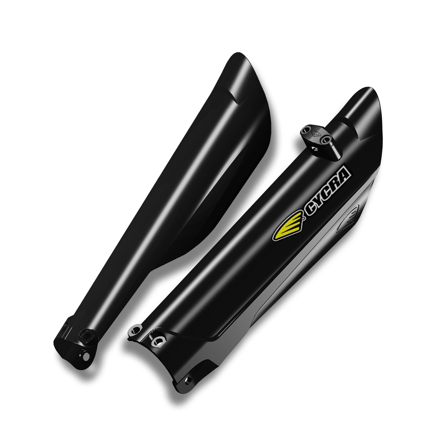 CYCRA Fork Guards Black - Offroad Replacement Body Part (Part Number 1CYC-6908-12)