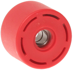 RFX Chain Roller 34 mm Red for Offroad Drive Applications (Part Number FXCR 10100 55RD)