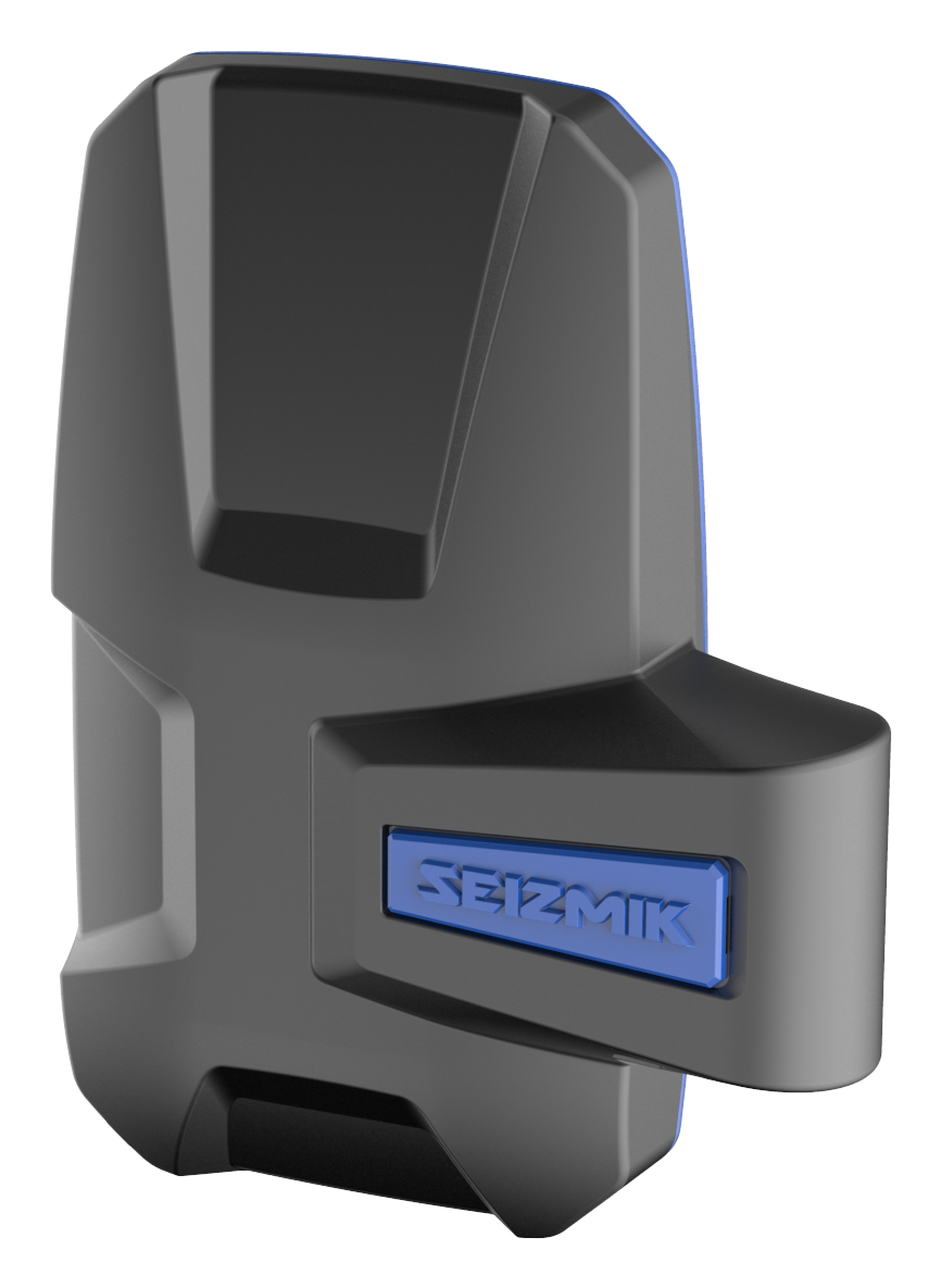 SEIZMIK Embark Mirror Blu Trim Kit for ATV/UTV - Blue Body Component with Impact-Resistant Safety Glass and 360° Rotation