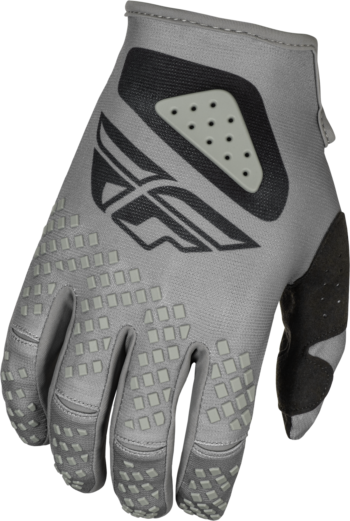 Fly Racing Kinetic Sym Offroad MX Gloves Grey/Black X-Small