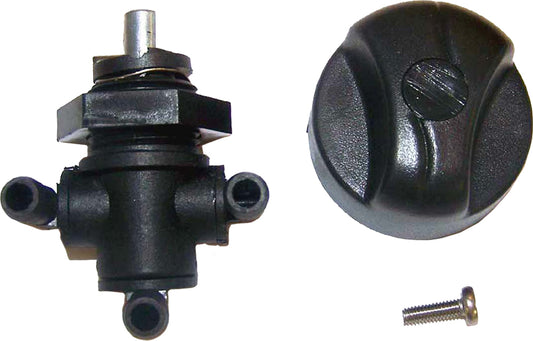 WSM 20-6600 Fuel Valve with 3-Position On/Off/Reserve for Watercraft Engines