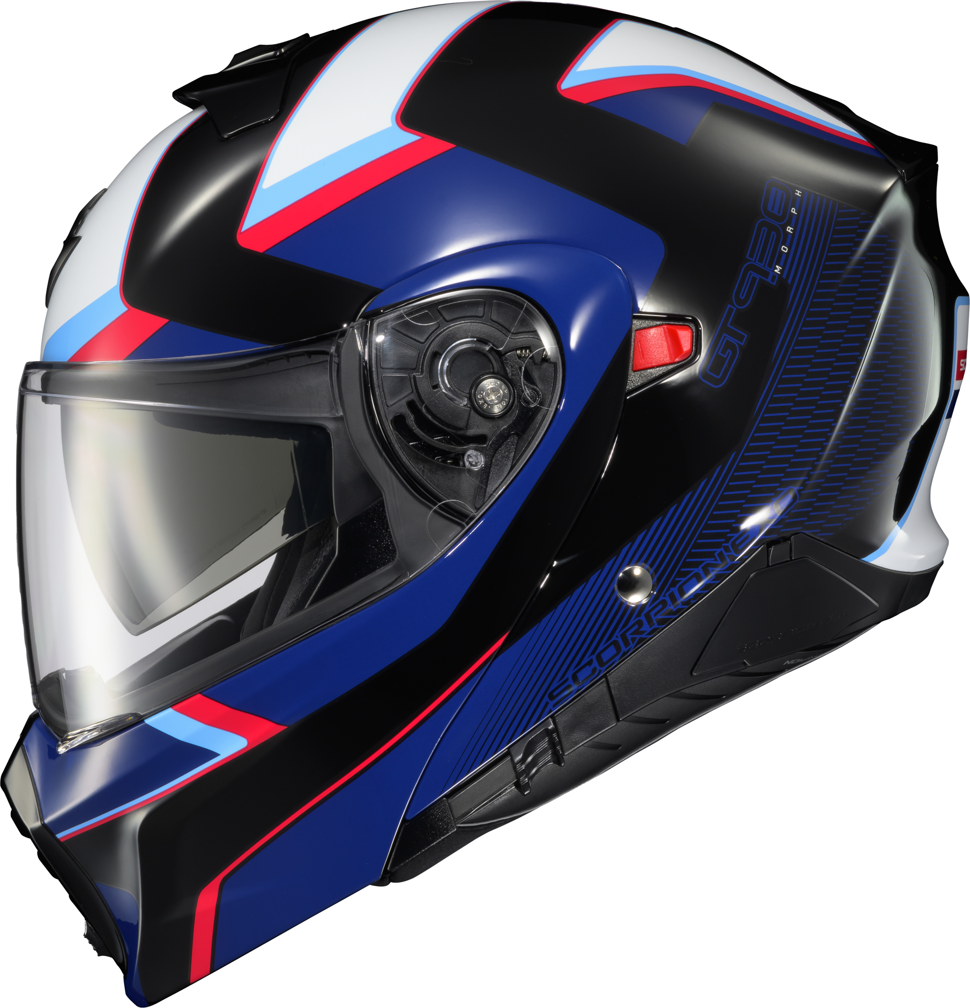 ScorpionEXO Exo-GT930 Transformer Modular Helmet Small Blue/Red