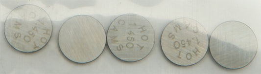 HOT CAMS Valve Shims 9.48x1.45mm 5-Pack for Offroad Engine Applications