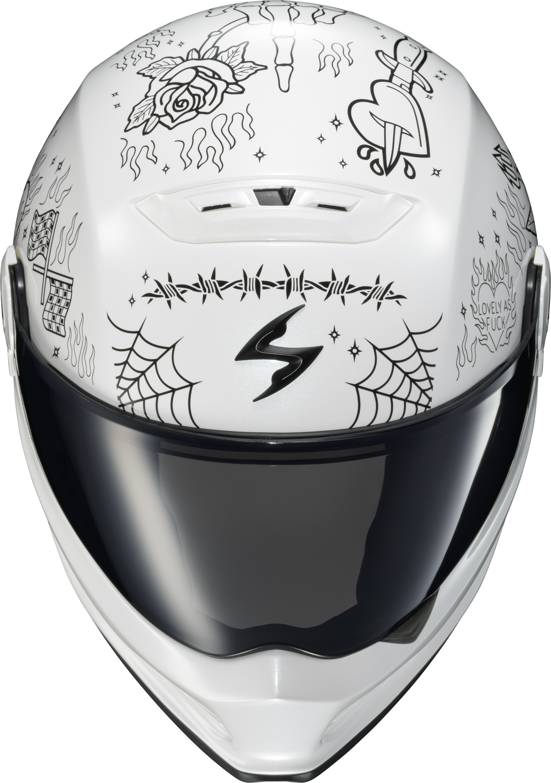 SCORPION EXO Covert FX Full Face Helmet - White, Large