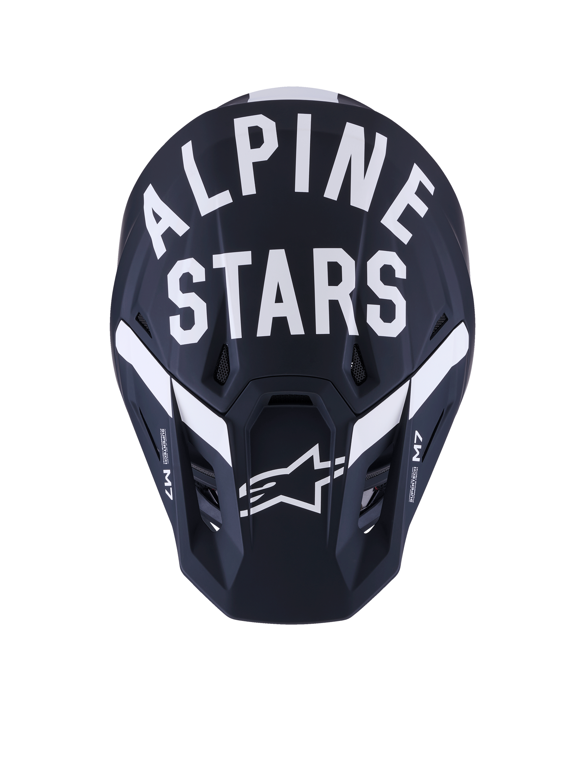 Alpinestars SM7 Dasher Helmet in Black and White Matte (XS)