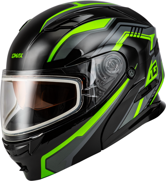 GMAX MD-01S Modular Snow Helmet with Quick Release Buckle and Integrated LED Light