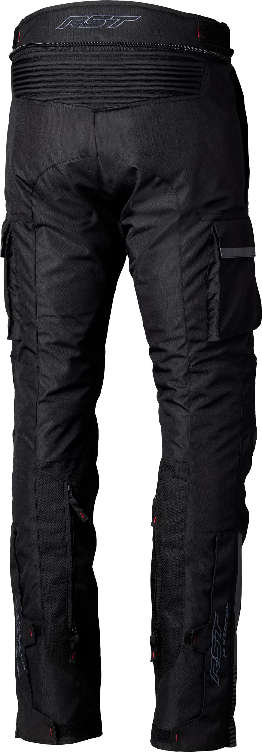RST Pro Series Ranger CE Jeans Black/Black Textile Pants for Adventure Touring, US 34