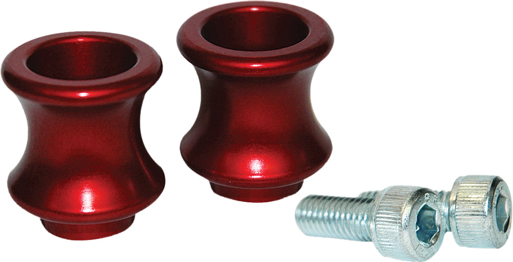 Vortex Swingarm Spools 8mm Red for Honda CBR600RR and CBR600RA Models