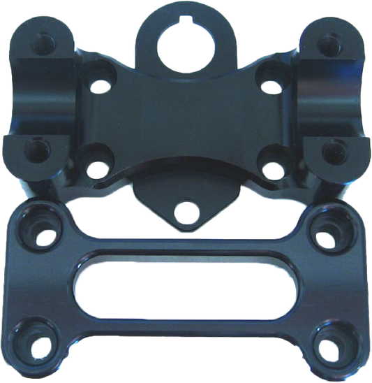 MODQUAD PHAT1-BBLK 1 1/8 inch Handlebar Adapter for Banshee ATV/UTV