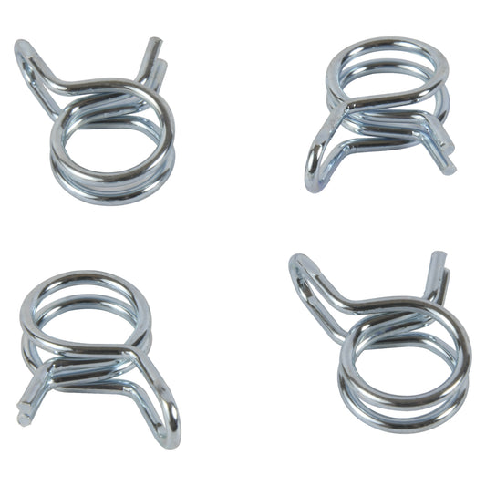 ALL BALLS Hose Clamps Refill Kit (4-Pack) for Intake, Carburetor, and Fuel System Applications