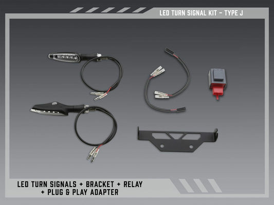 Yoshimura Fe V2 Standard LED Turn Signal Kit for Street Motorcycles