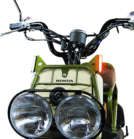 NEW RAGE CYCLES RUCKUS-FB Front LED Turn Signals for Honda NPS50 Ruckus Scooter