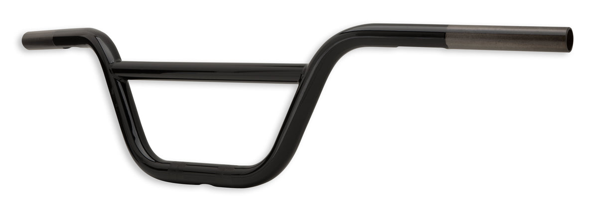 BURLY BRAND Scrambler Handlebar 1 inch Black for Harley Davidson Models