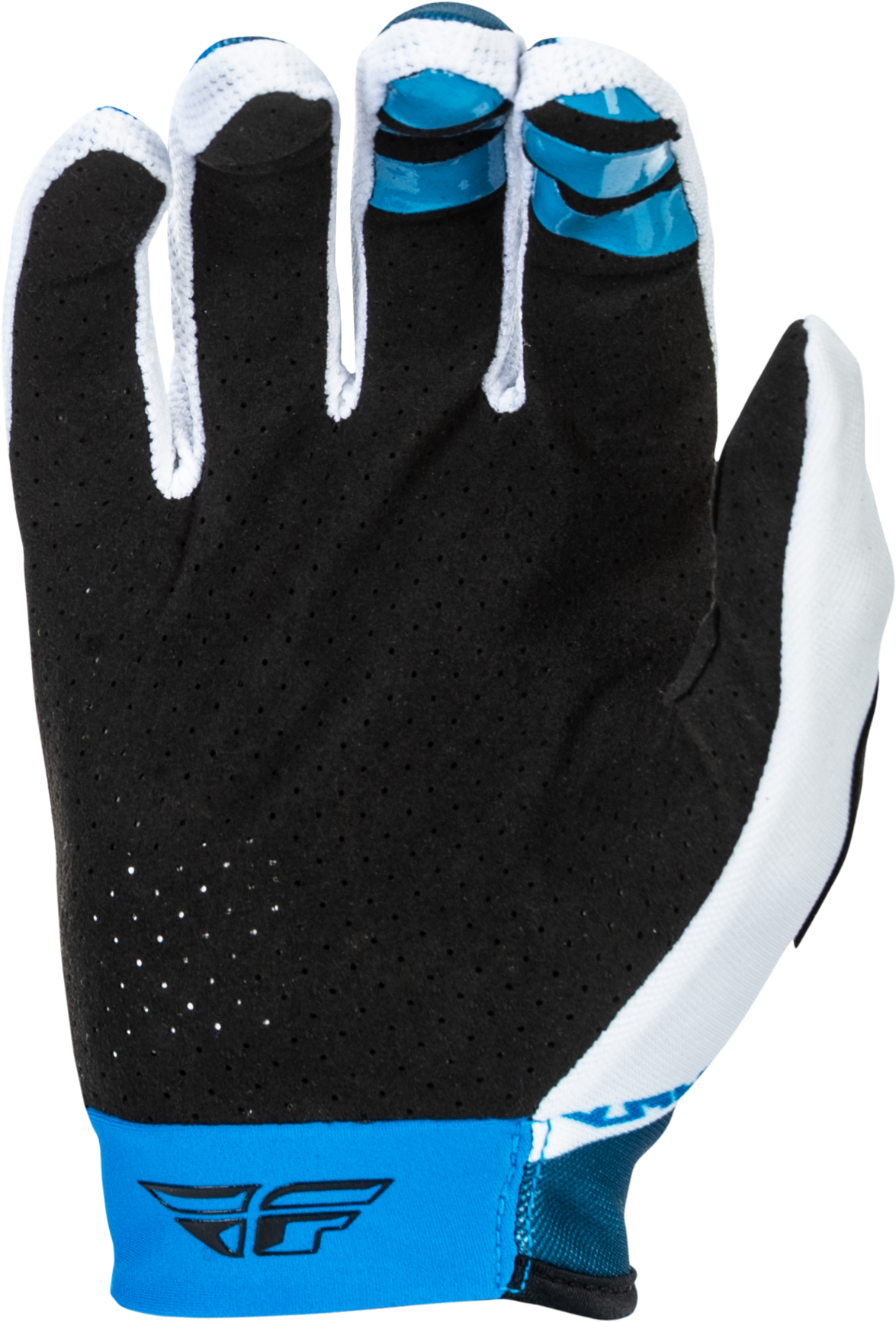 Fly Racing Youth Lite Gloves Blue/White - Offroad MX Gloves for Youth Men’s Size Medium