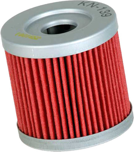 K&N KN-139 Synthetic Media Oil Filter for Arctic Cat and Kawasaki Vehicles