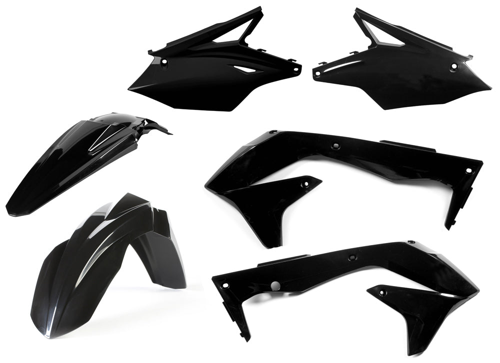 ACERBIS Plastic Kit Black for Kawasaki KX450F (2016-2017) Offroad Body Replacement