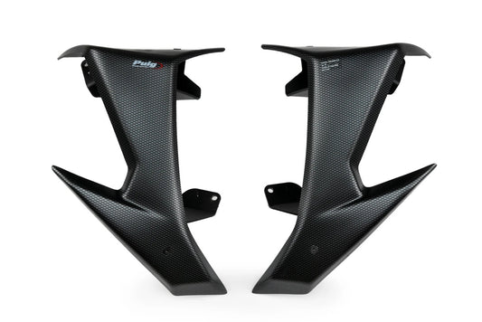 PUIG Downforce Side Spoilers Carbon for Street Naked Motorcycles – Part Number 21783C