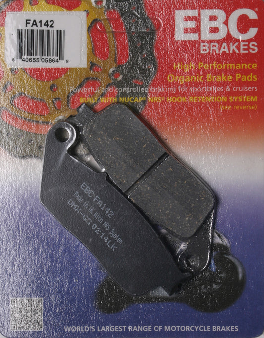 EBC FA142 Brake Pads for Street Motorcycles and Cruisers
