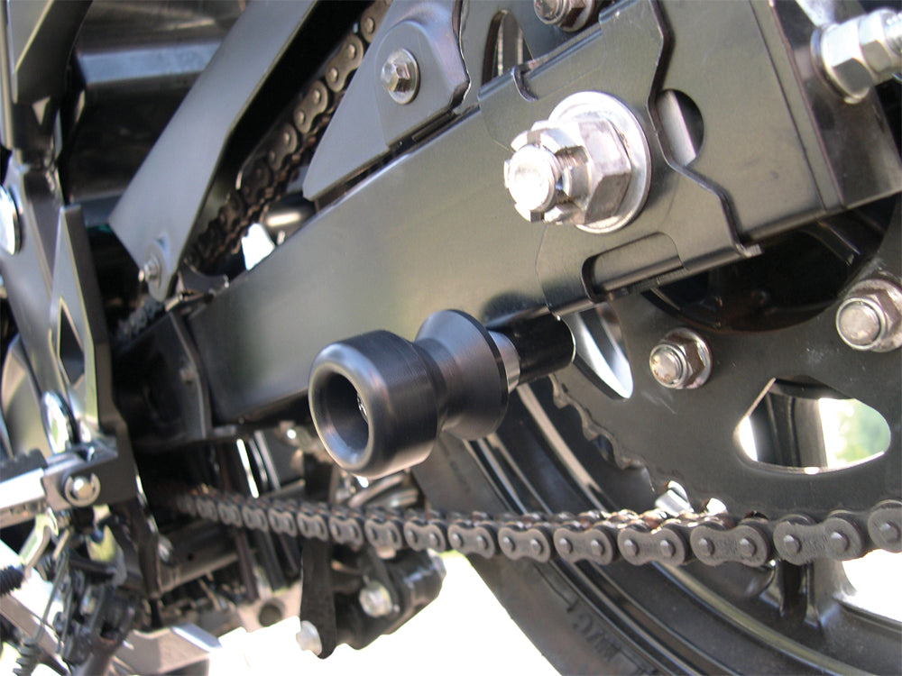 Shogun Swingarm Sliders for Kawasaki Ninja 300 - Black