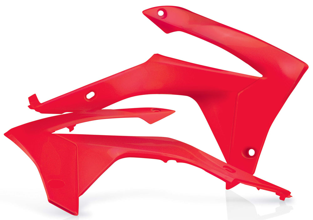 ACERBIS Radiator Shrouds for Honda CRF450R and CRF250R – Red Offroad Body Parts