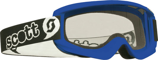 Scott Youth Agent Goggle Blue - Offroad Eyewear with Anti-Fog and UV Protection