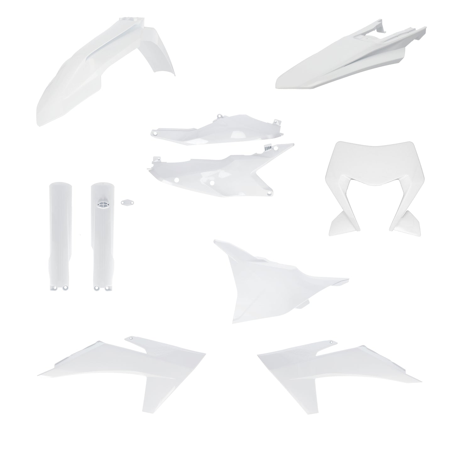 ACERBIS Plastic Kit Full KTM White – Offroad Replacement Body Parts