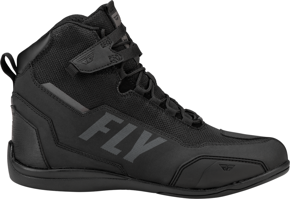 Fly Racing M21 Riding Shoes Black US 10 - Durable Street-Inspired Footwear with Ventilation and Protection