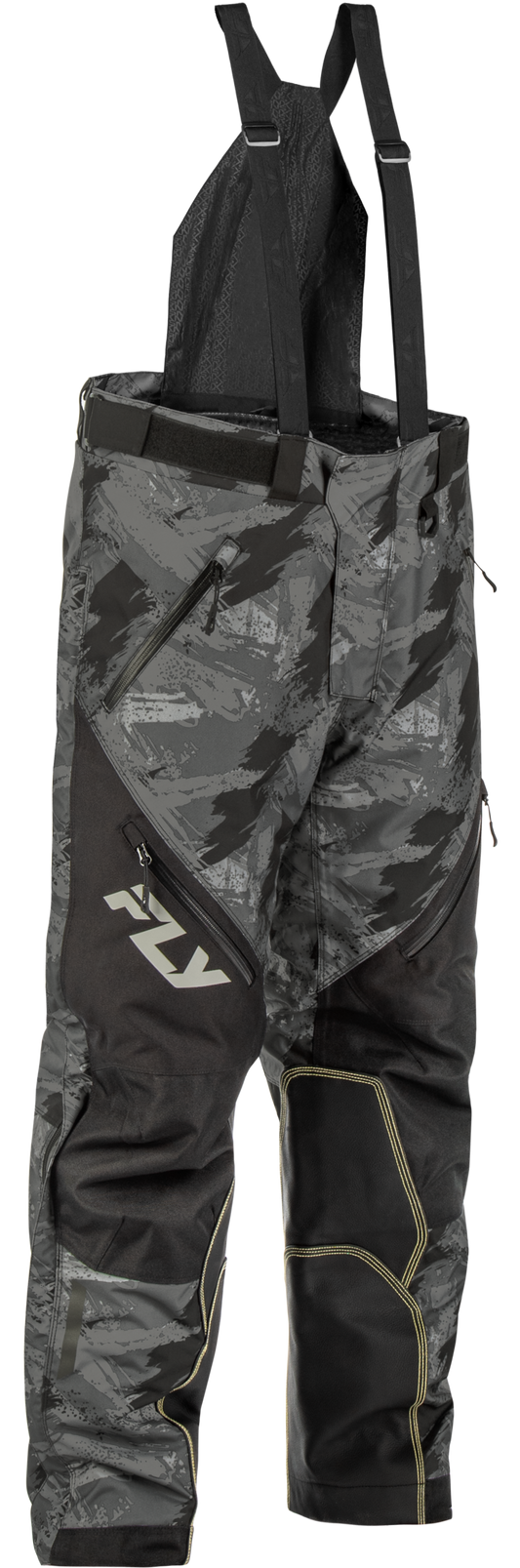 Fly Racing SNX Pro SB Pant Black Small – Snow Ski and Snowboard Bibs with Weatherproof Technology
