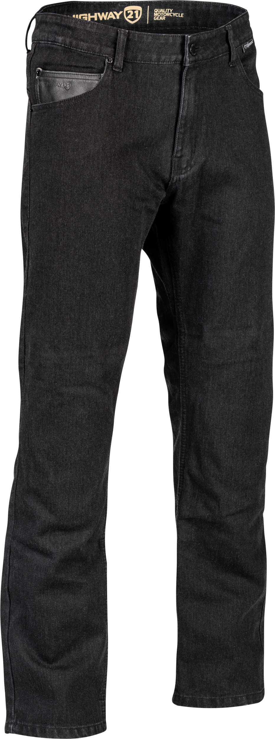 Highway 21 Stronghold Jeans Black Size 34 – Motorcycle Riding Denim with SAS-Tec Flex Armor