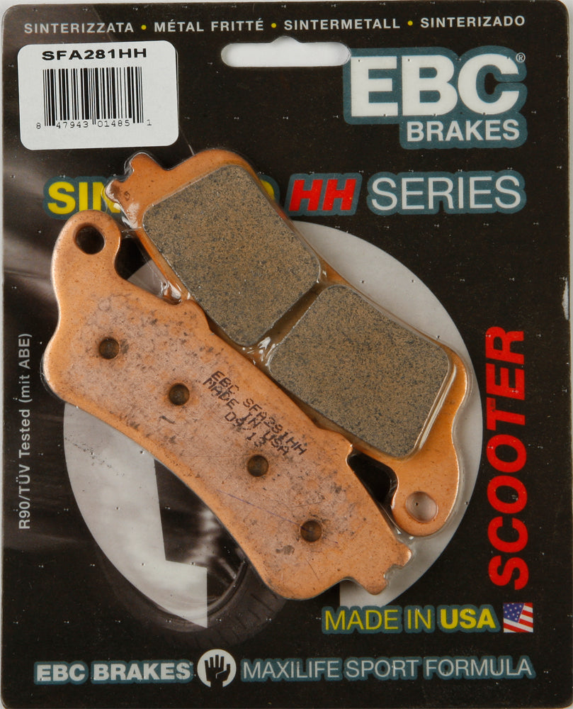 EBC Double-H Sintered Superbike Brake Pads for Honda FSC600 Silver Wing - High-Performance Street Brake Pads