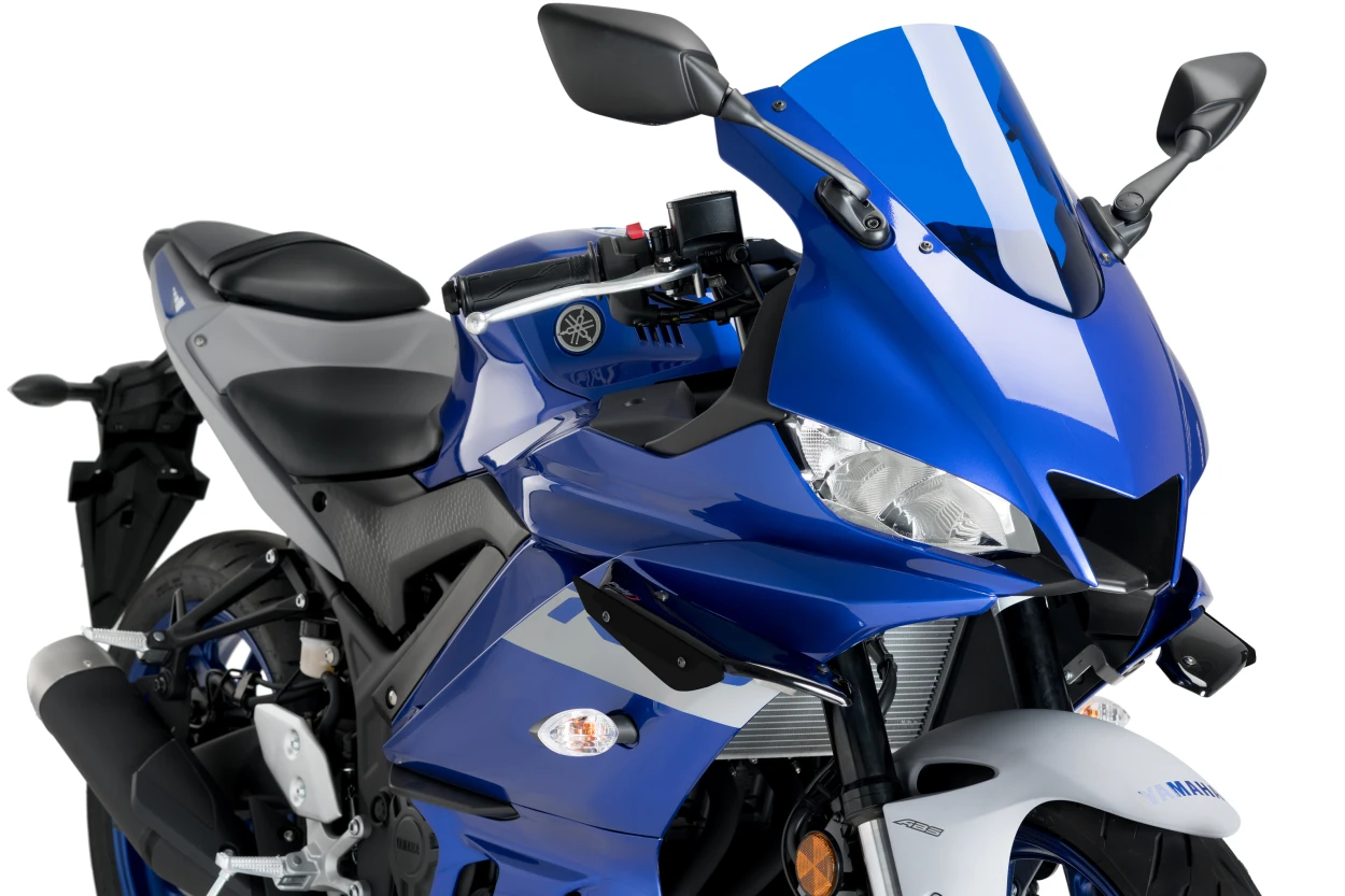 PUIG Sport Side Spoilers Black for Yamaha - Part 3739N