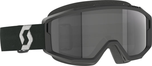 SCOTT Primal Sand/Dust Goggle Black/White with Dark Grey Lens - Offroad Eyewear