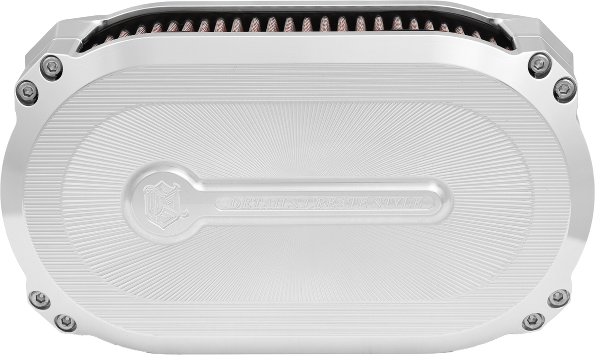 KENS FACTORY NXT-04M Nl Tc Air Cleaner Machined for Harley Davidson V-Twin Models