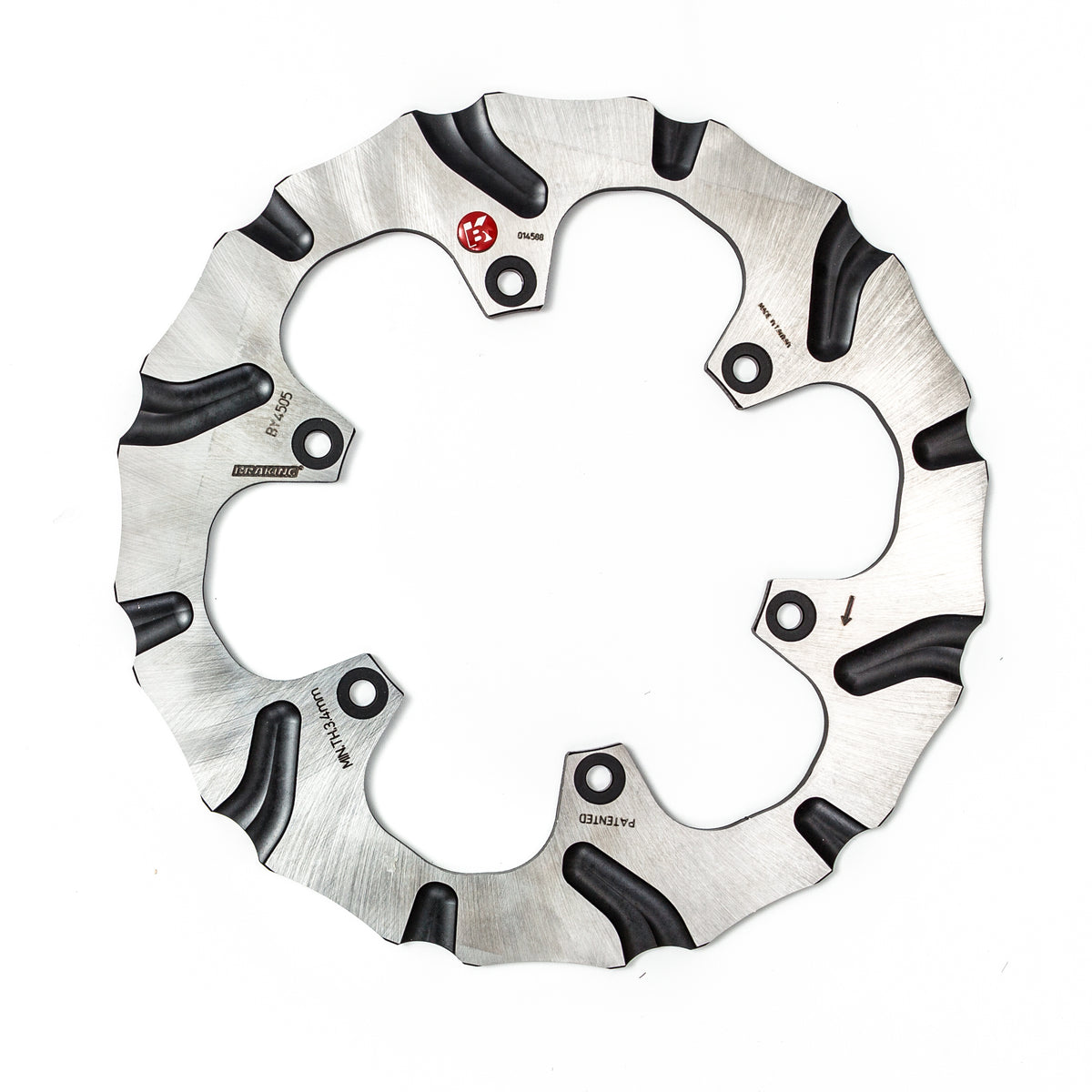 BRAKING Batfly Rear Brake Rotor for Offroad Motorcycles (Part BY4505)