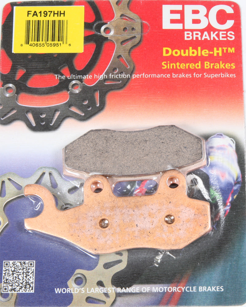 EBC FA197HH Brake Pads for Kawasaki Ninja 300, Honda NSR50 and More