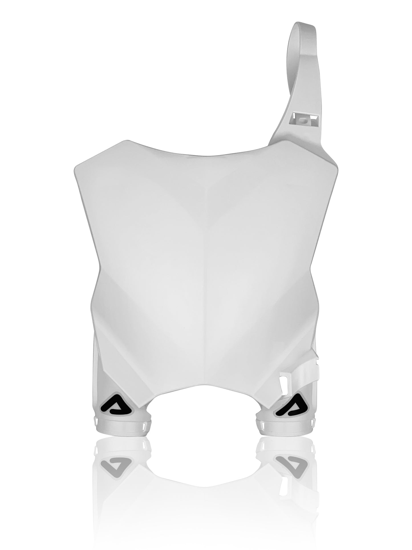 Acerbis Raptor Front Number Plate White for Kawasaki KX250F and KX450F Offroad Motorcycles