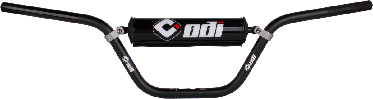 ODI Fifty Handlebar Black (Part H782MXB-R1) – 7/8 inch Aluminum Offroad Handlebars with Support Cross Brace and Bar Pad