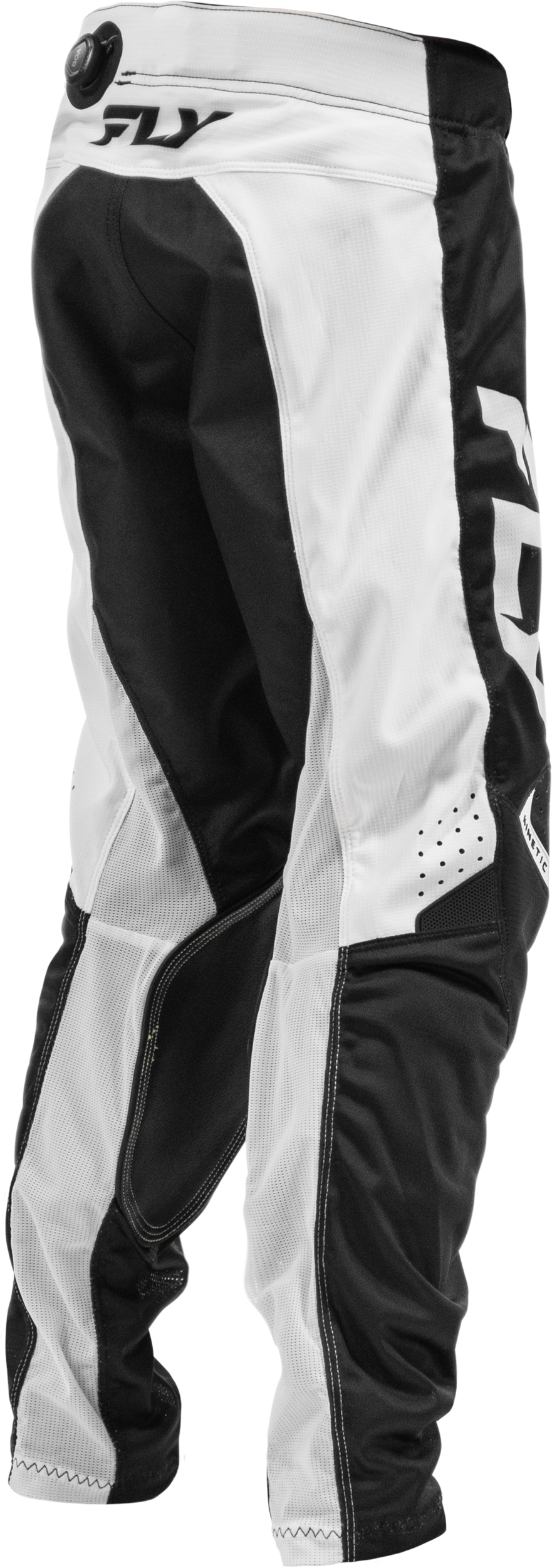 Fly Racing Youth Kinetic Mesh Pants Black/White Size 22 – Offroad Performance Gear