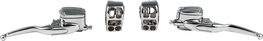 HardDrive Chrome Handlebar Control Kit with Hydraulic Clutch for Harley Davidson Road Glide (2015-2017)
