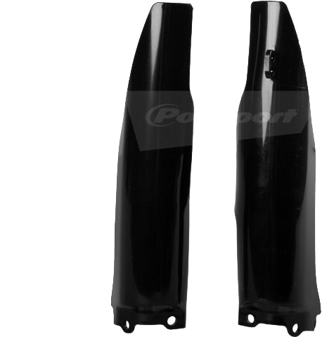 Polisport Fork Protectors Black for Kawasaki KX250 and KX125 Models