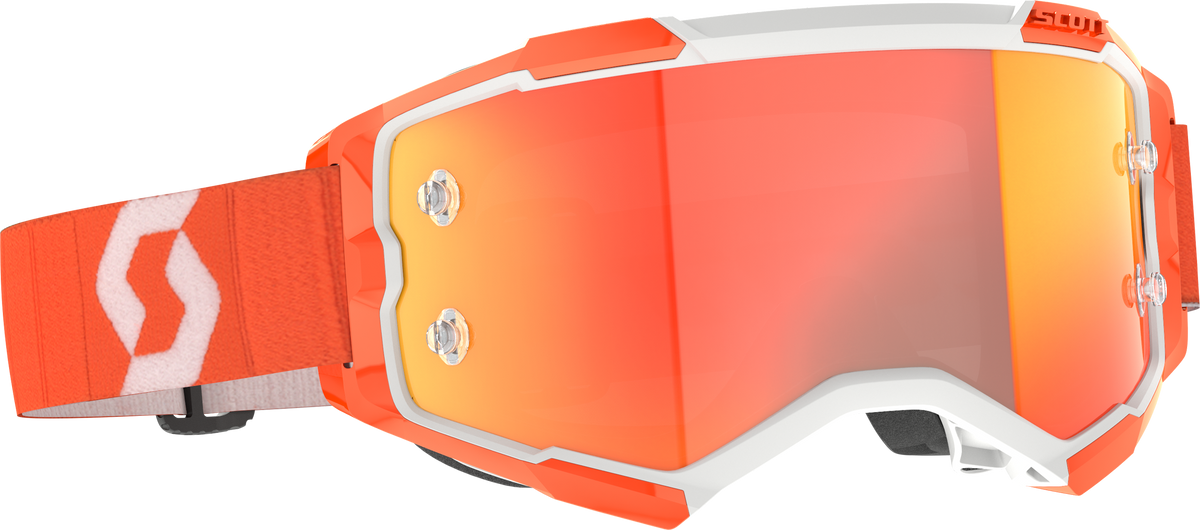 SCOTT Fury Goggle Orange with Orange Chrome Lens – Offroad Eyewear
